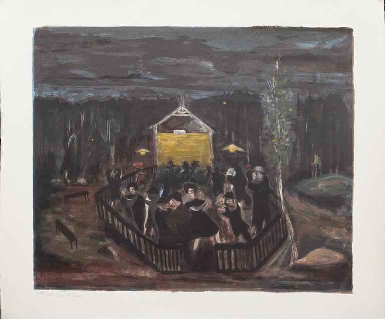 SVEN X:ET ERIXSON, färglitografi. Numrerad 325/360. Stämpelsignerad.