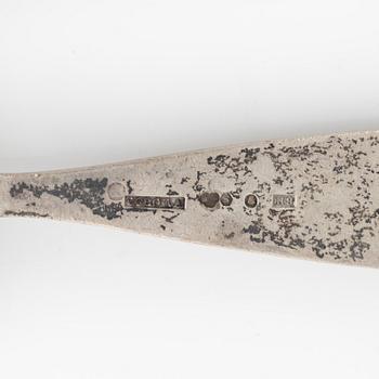 Six silver items, GAB, Atelier Borgila and Axel Bergman, Stockholm, 1905-60.