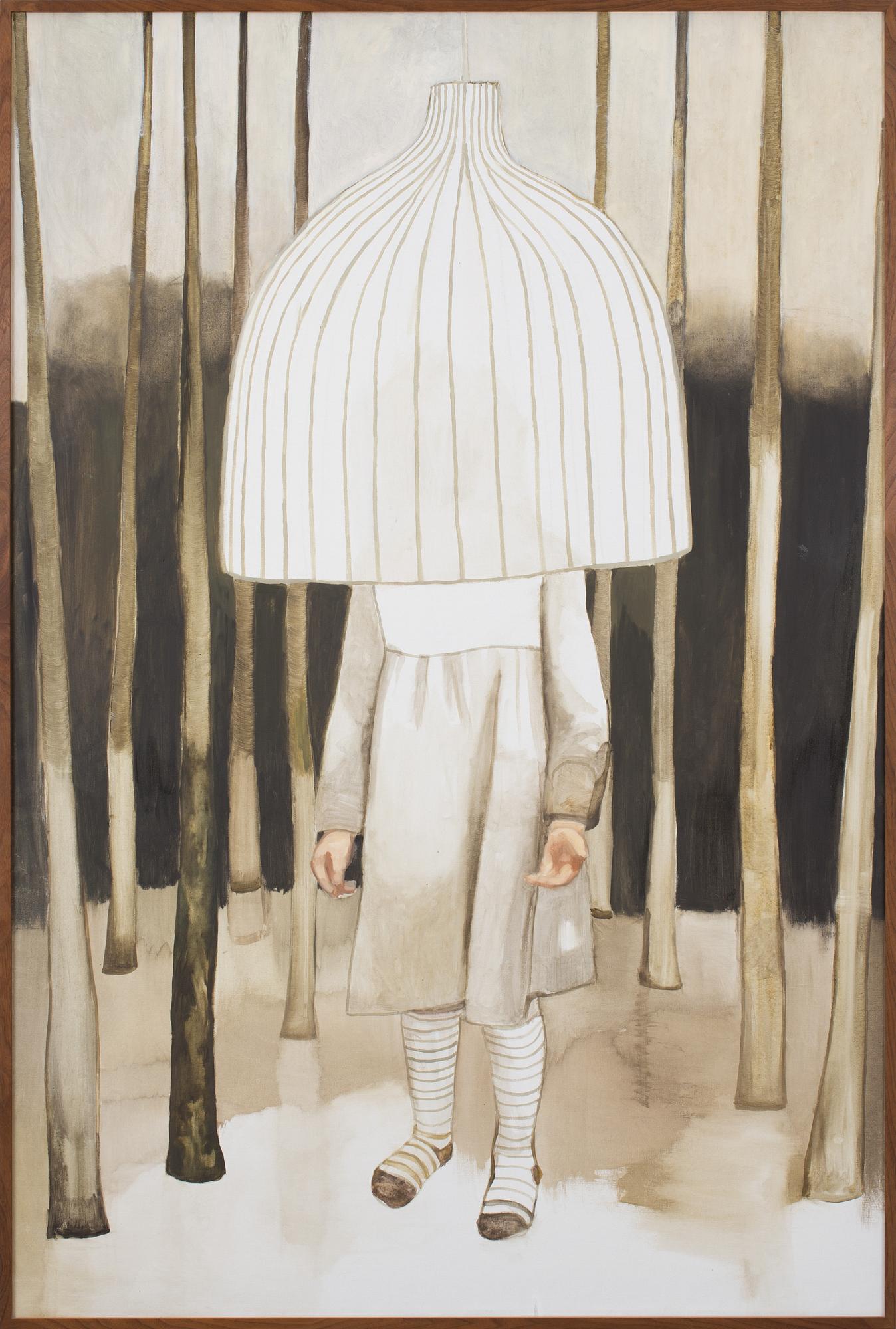 PIA INGELSE, olja på duk, signerad.