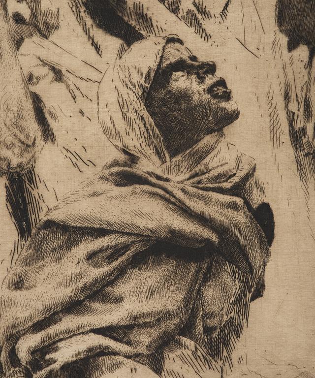 Erich Wolfsfeld, Abrahams offer.