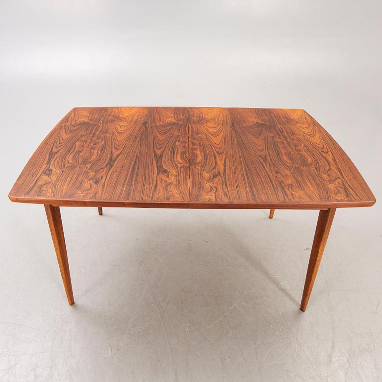 A 1960/70s jacaranda 7 pcs dining set from Albert Johansson & söner Hyssna.