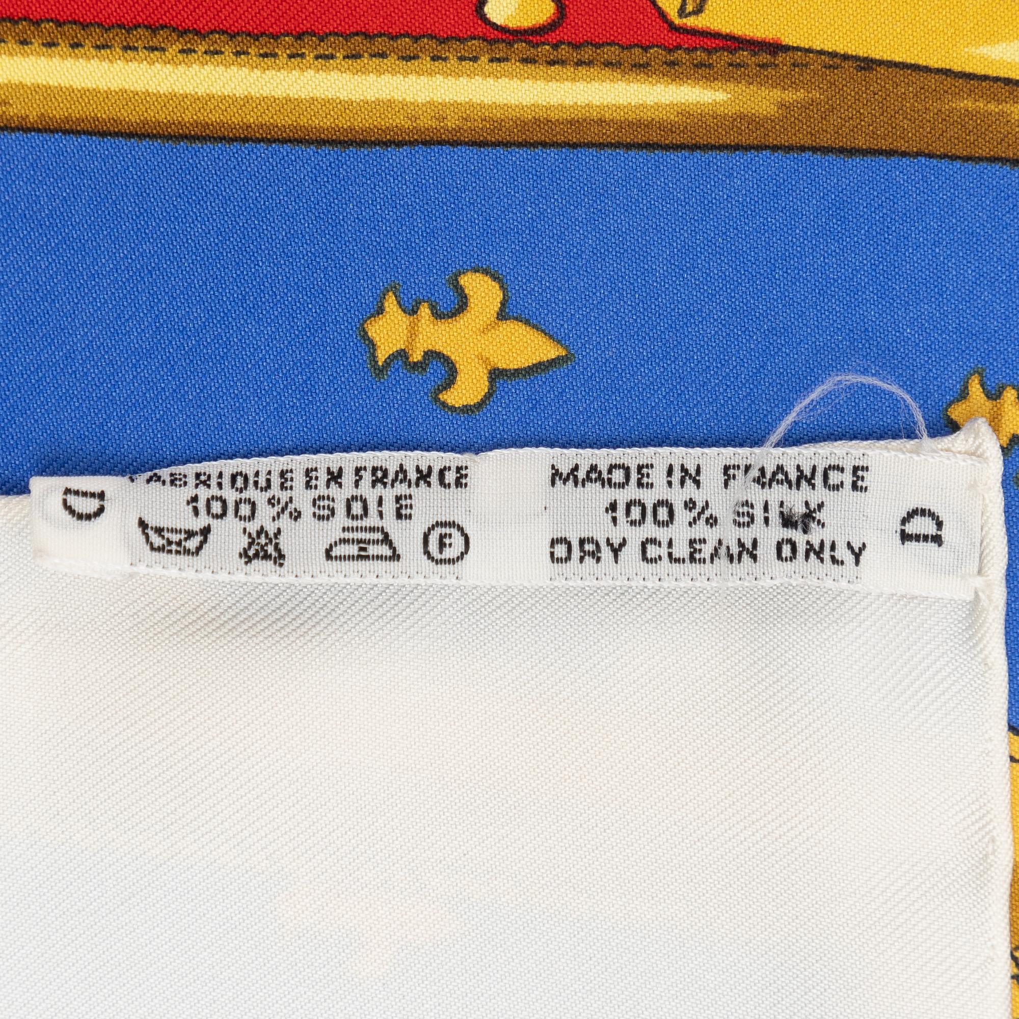 Hermès, scarf, "Selles a Housse".
