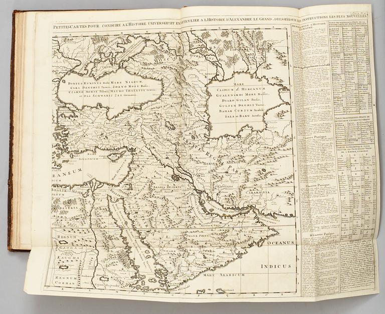 BOOK. ATLAS HISTORIQUE. Volume 4, Chapters four to seven only.