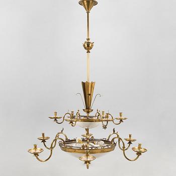 A Finnish  1920s church chandelier.