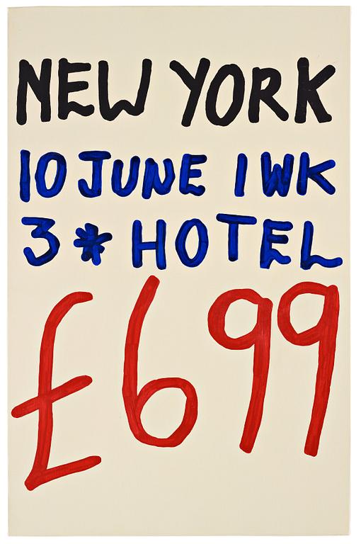Jonathan Monk, "New York. No 1117".