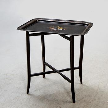 Tray with table / stand, first part of the 20th century.