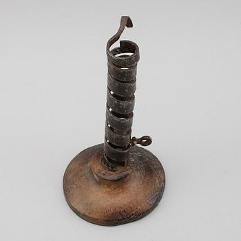 LJUSSTAKE, smide, 1700-tal.