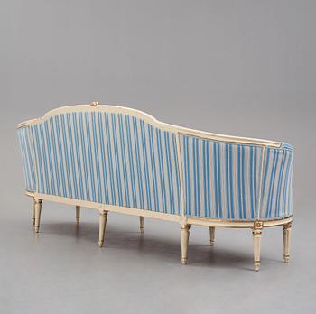 SOFFA, av Erik Öhrmark (mästare i Stockholm 1777-1813), 1780-tal, Gustaviansk.
