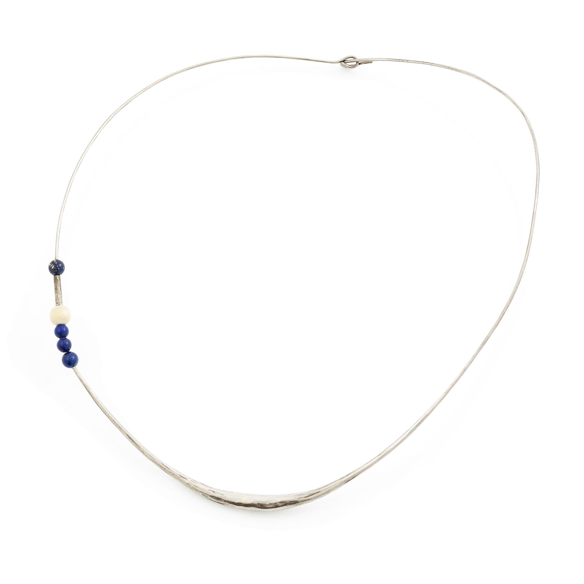 PA Lundahl-Terrs, a necklace, 18K white gold, Växjö 1972.