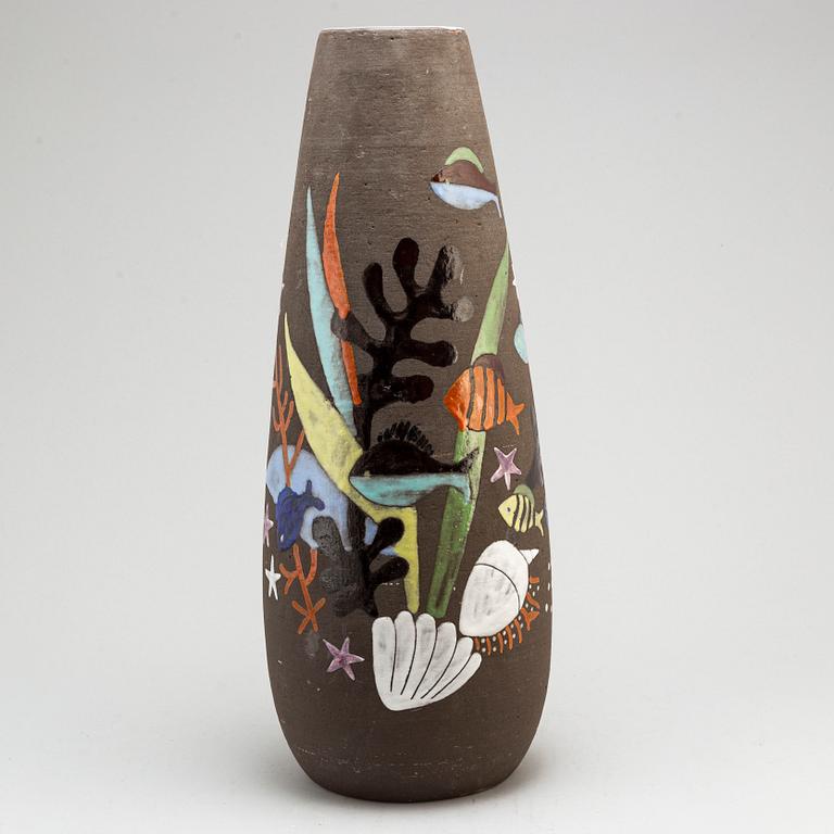 ANNA-LISA THOMSON, a 1950s 'Havsflora' floor vase, from Upsala Ekeby.