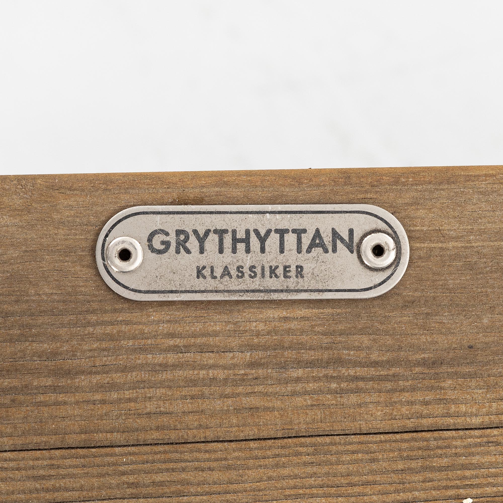 A five piece garden suite, Grythyttan, 2000s.