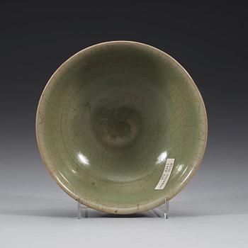 A celadon bowl, Ming dynasty (1368-1644).