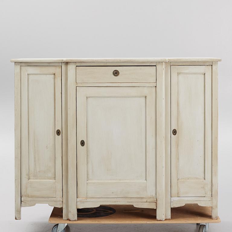 A cupboard, circa 1900.