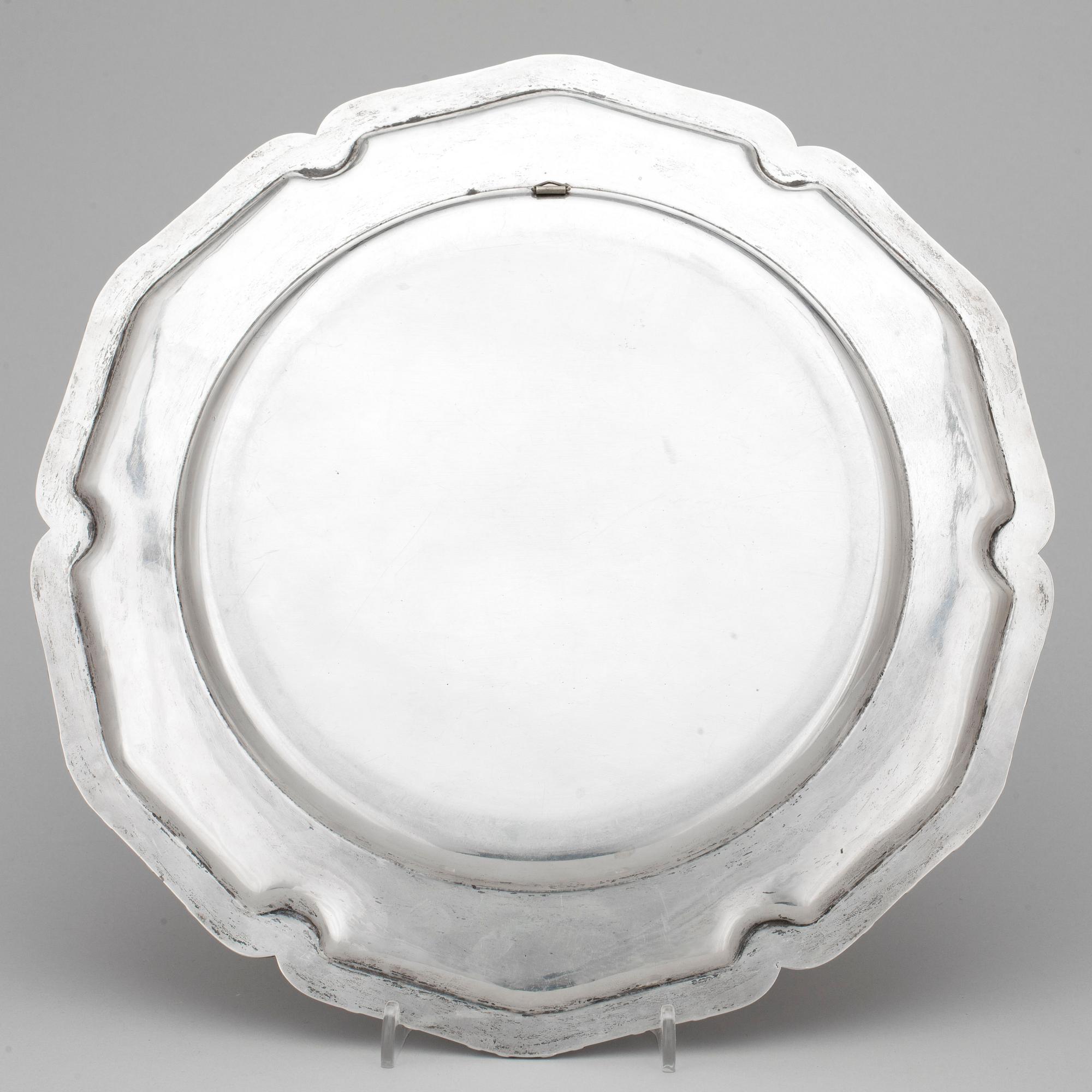 FAT, silver, Guldsmeds aktiebolaget, Stockholm. 1920. Vikt 546 gram.