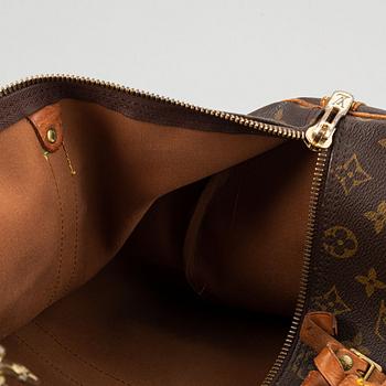 Louis Vuitton, weekendbag, "Monogram Keepall Bandouliere 50".