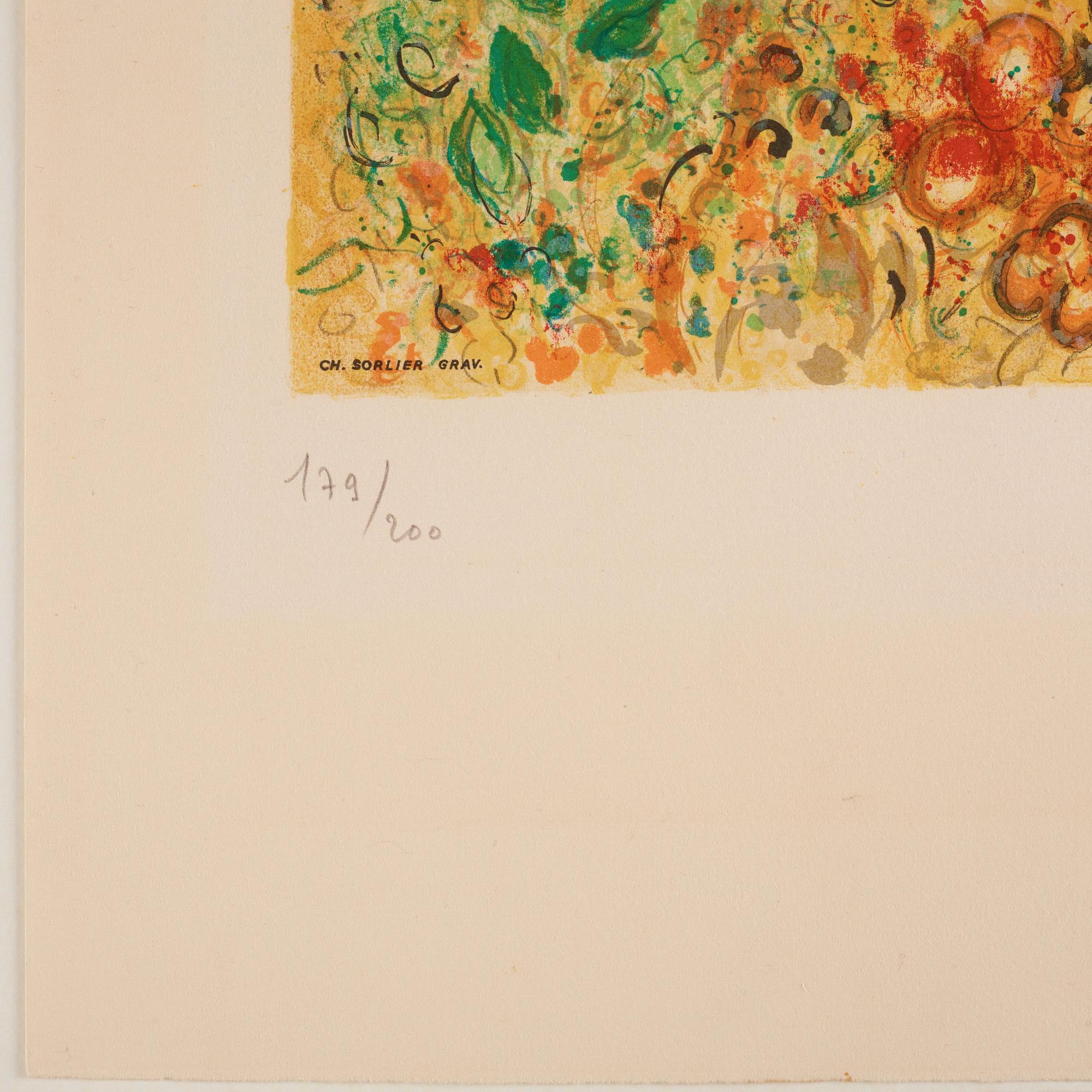 Marc Chagall Efter, "L'Ange du jugement".