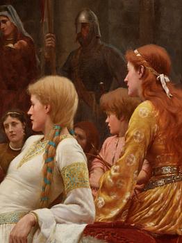 Edmund Blair Leighton, "Faded Laurels".