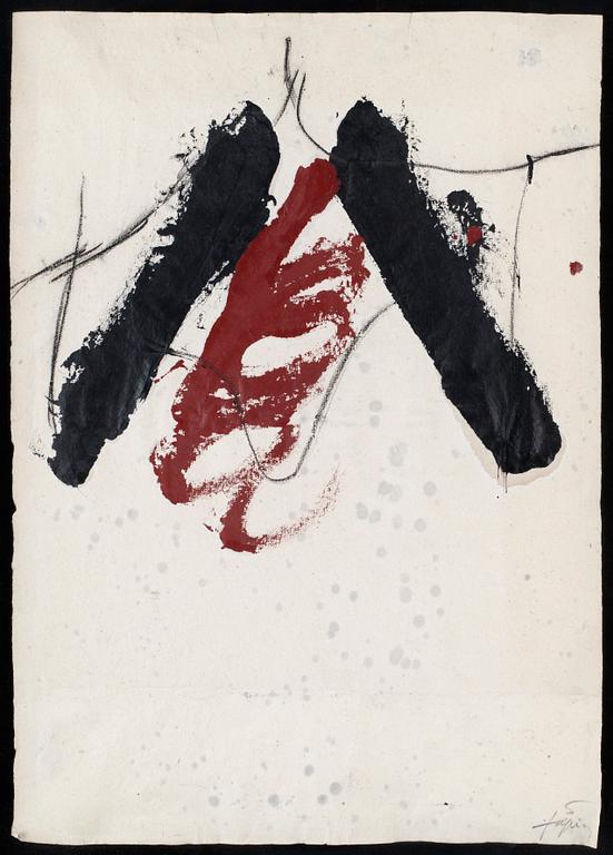 Antoni Tàpies, "Image X".