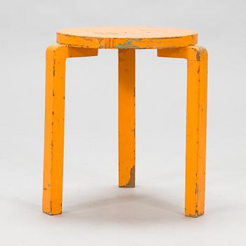 Otto Korhonen, jakkara, O.Y. Huonekalu- ja Rakennustyötehdas A.B. 1920-luvun loppu.