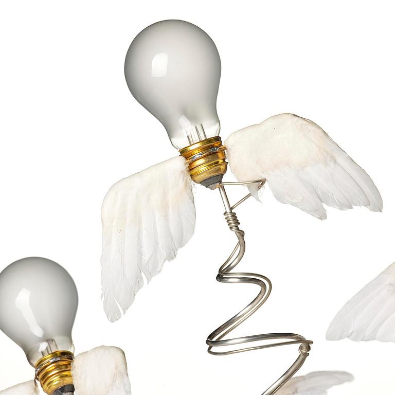 Ingo Maurer, a "Birdie's Nest" ceiling lamp, Ingo Maurer, Germany, post 2005.