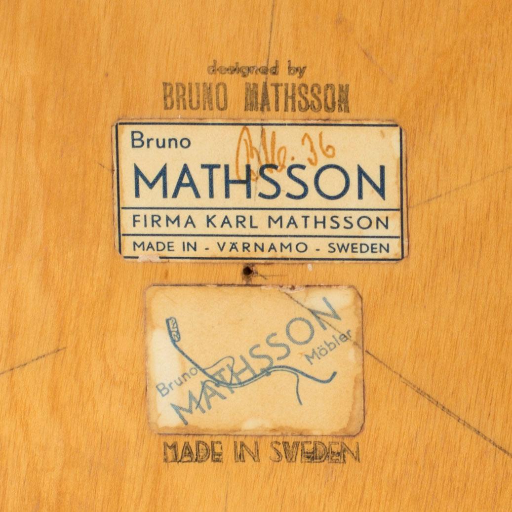 BRUNO MATHSSON, TBALE, 1930s.