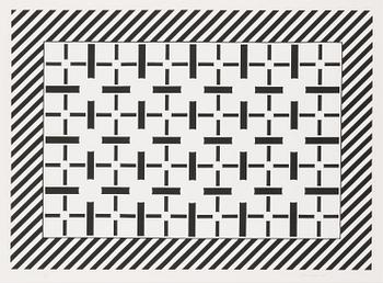 Juhana Blomstedt, silkscreen, signerad och daterad -05, numrerad 15/75.