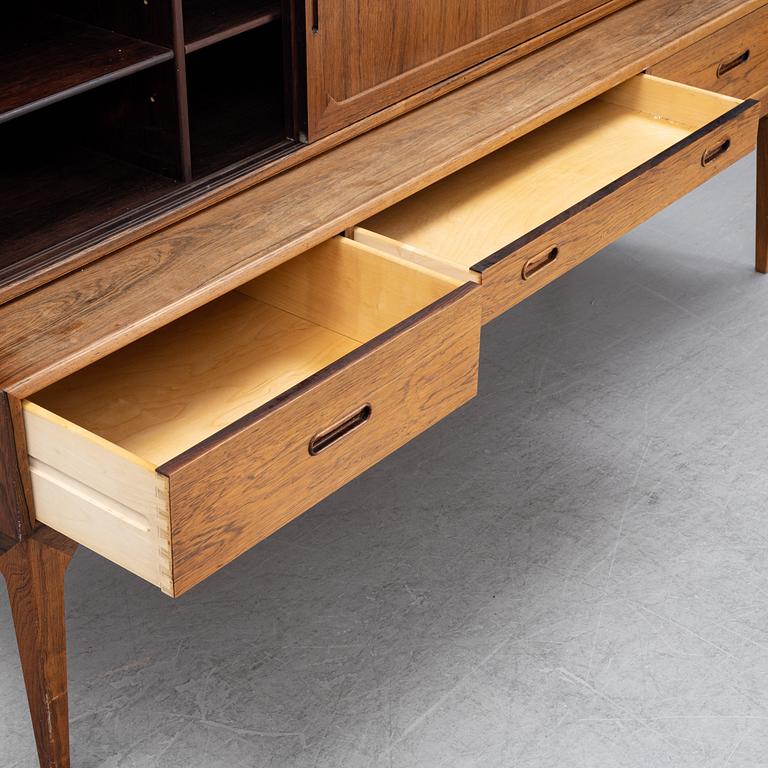Poul Hundevad, a rosewood sideboard, Denmark, 1960-70's.