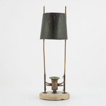 Bordslampa, empir, 1800-tal.