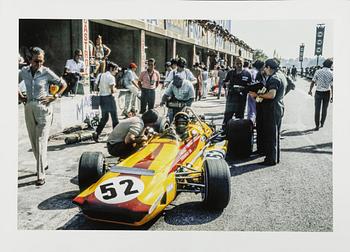 Kenneth Olausson, "Ronnie Peterson at Monza, 1970".