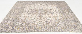 A Keshan carpet, c. 340 x 250 cm.