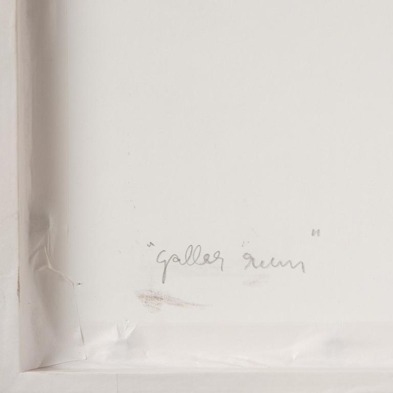 Linn Fernström, "Galler rum".
