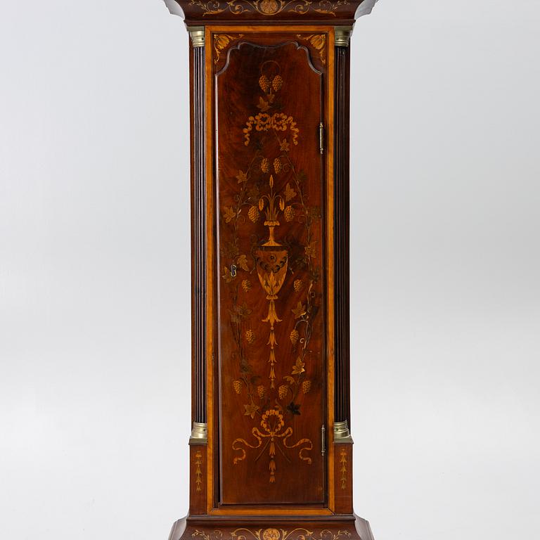 Longcase clock, Jonas Barber, Ratclif Cross, London, 18th century.