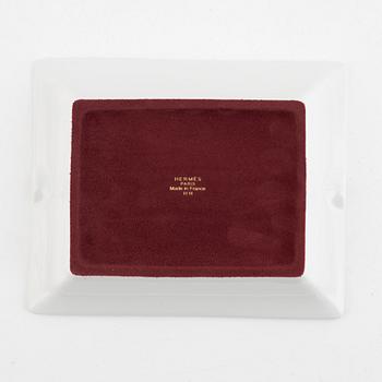 Hermès, ashtray, porcelain, "Balcon du Guadalquivir".