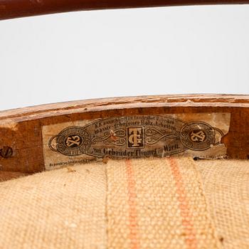 STOLAR, 1 par, Thonet, sent 1800-/tidigt 1900-tal.
