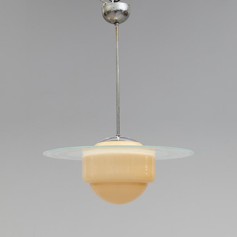 TAKLAMPA, 1900-talets mitt. Höjd ca 65 cm.