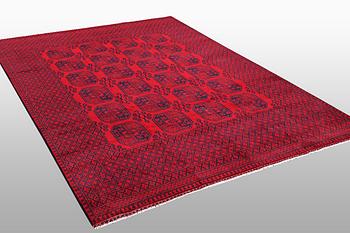 A carpet, Afghan, ca 342 x 252 cm.