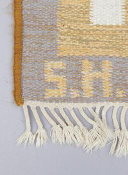 MATTA, rölakan, Svensk Hemslöjd, märkt SH. Ca 198 x 142 cm.