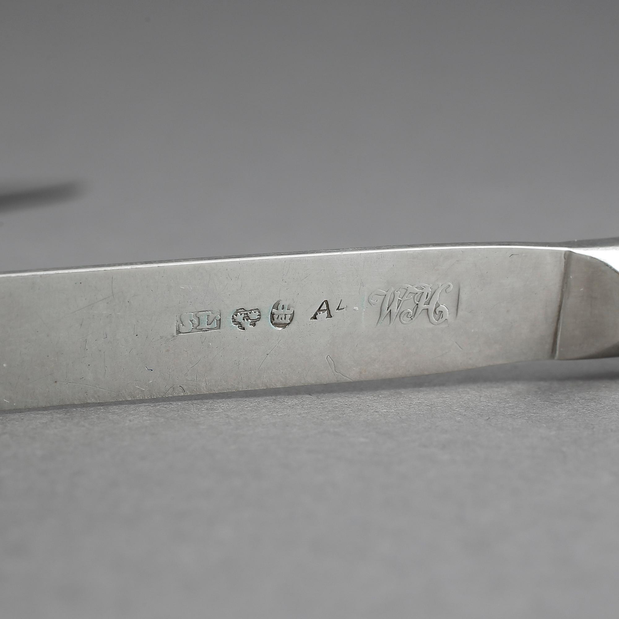 FRUKTKNIVAR, 12 st, silver, Hans Stephan Liljeblad, Nyköping 1829-1831. Tot ca 216 gram.