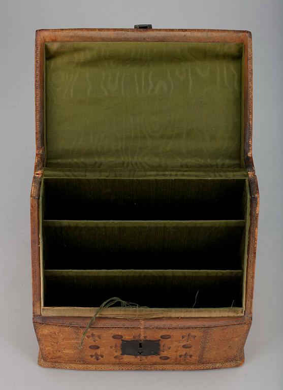 SKRIVSCHATULL, skinn, 1700-tal.