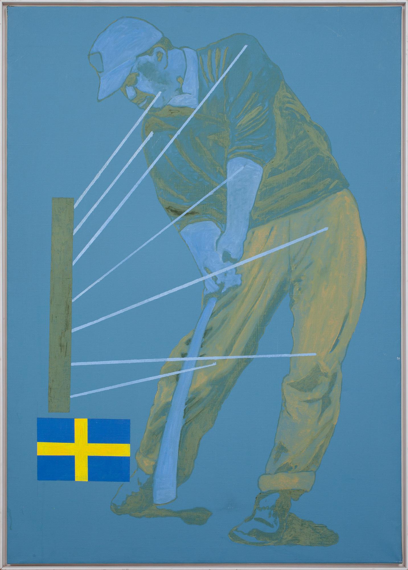 MATS HOLGERSSON, olja på duk, sign a tergo.