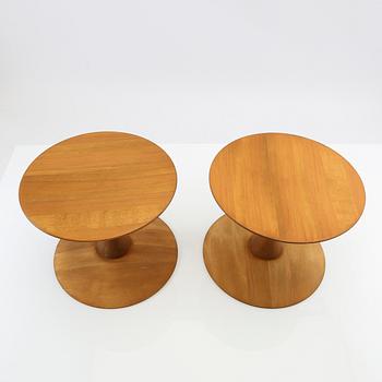 Nanna Ditzel, a pair of "Trisse" stools/tables, Kolds Savvaerk, Denmark.