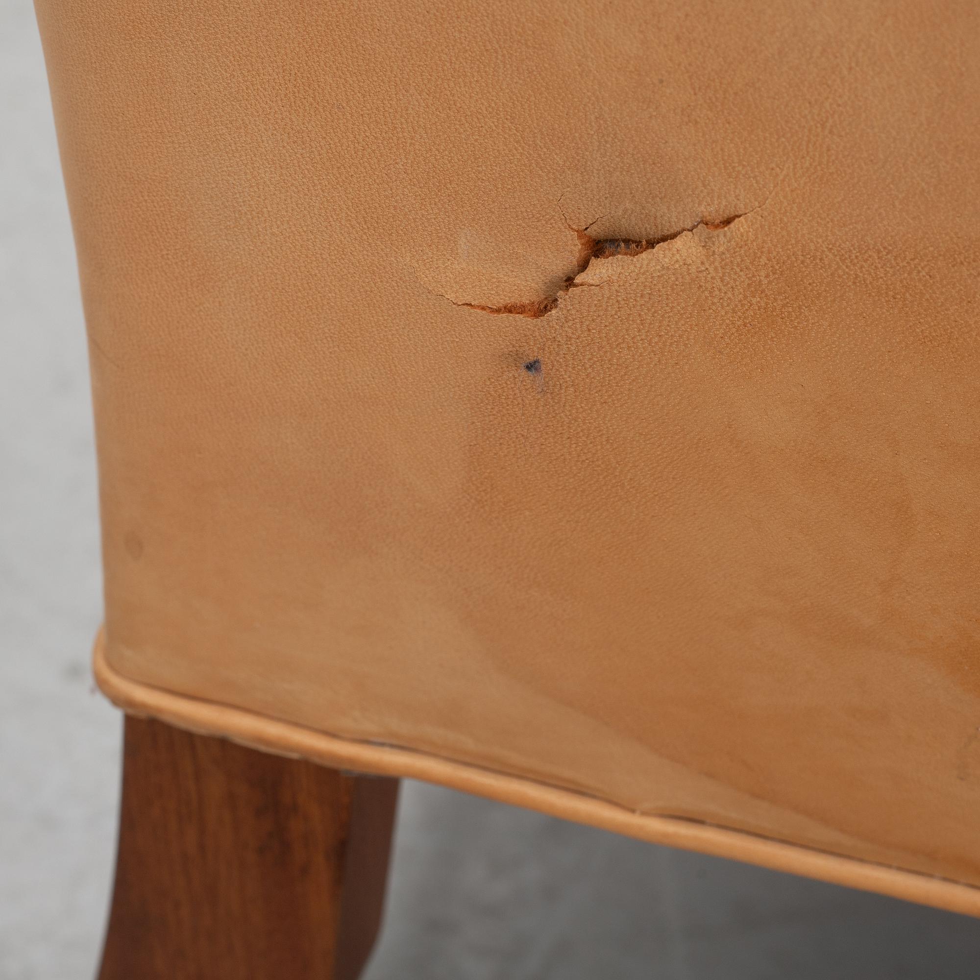 Kaare klint & Edvard Kindt-Larsen, a pair of "Mix 4396" armchairs, Rud Rasmussenm Denmark.