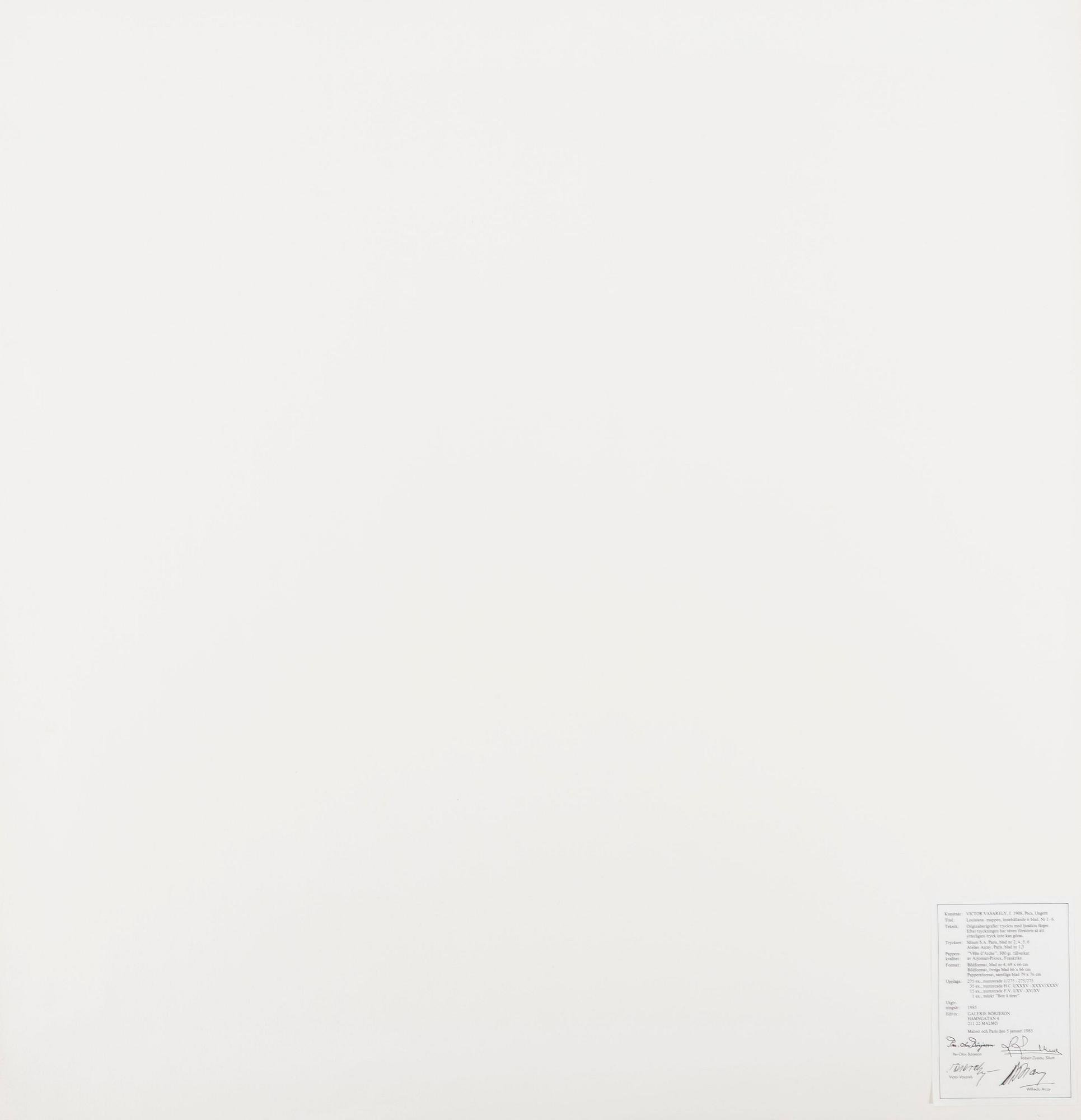 Victor Vasarely, "Louisiana 1".