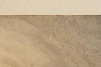 Carl Johan Forsberg, watercolour, signed and dated Sønderho Havn XXII. (1922).