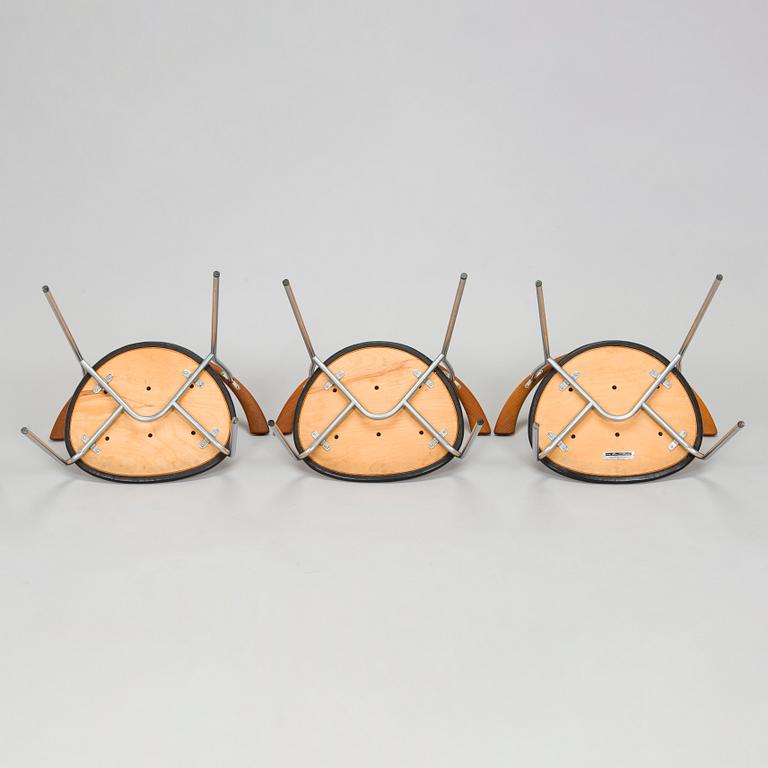 Hans J. Wegner, six mid-20th century 'PP701' armchairs for Johannes  Hansen Denmark.
