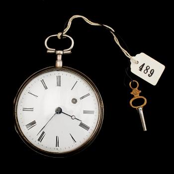 SPINDELUR, silver, 1800-tal.