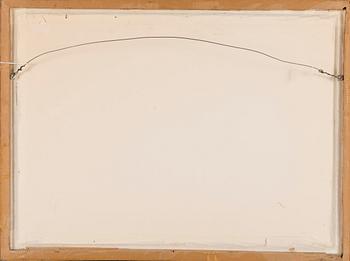 JOHAN FREDRIK MARTIN, käsinväritetty etsaus, signeerattu, "Vue de Stockholm", 1700-luku.