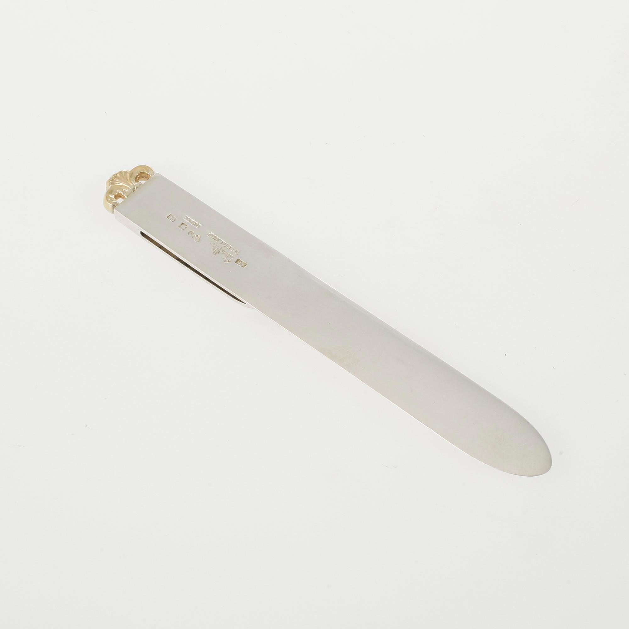 BREVKNIV, silver, Wiwen Nilsson, Lund, 1947.