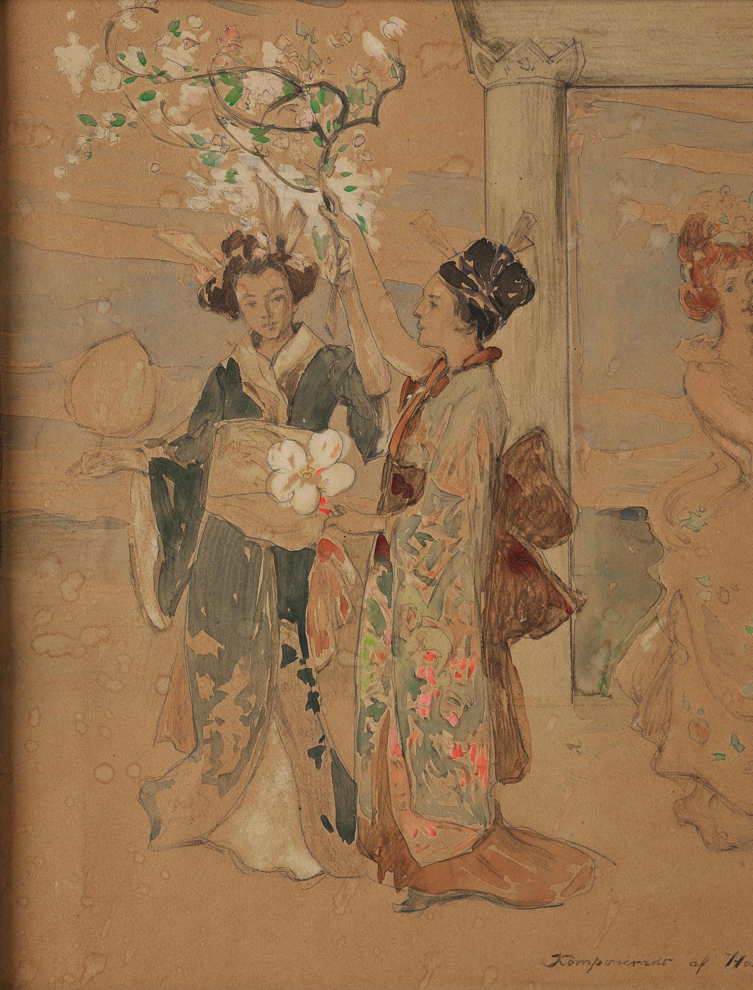 Georg Pauli/Hanna Hirsch-Pauli, Festival procession.