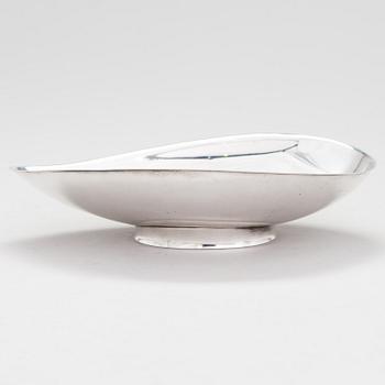 TAPIO WIRKKALA, A silver bowl, marked TW, Kultakeskus, Hämeenlinna, Finland 1963.